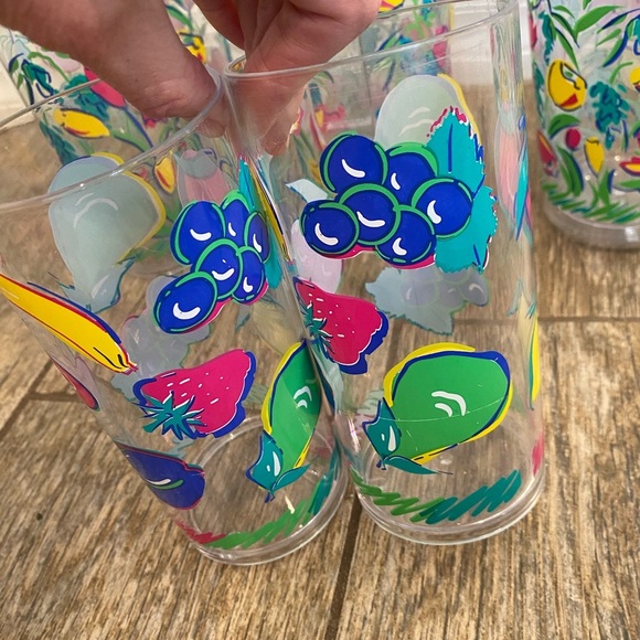 Vintage Acrylic 70s/80s Pitcher With Lid Cups Set - Picture 12 of 12